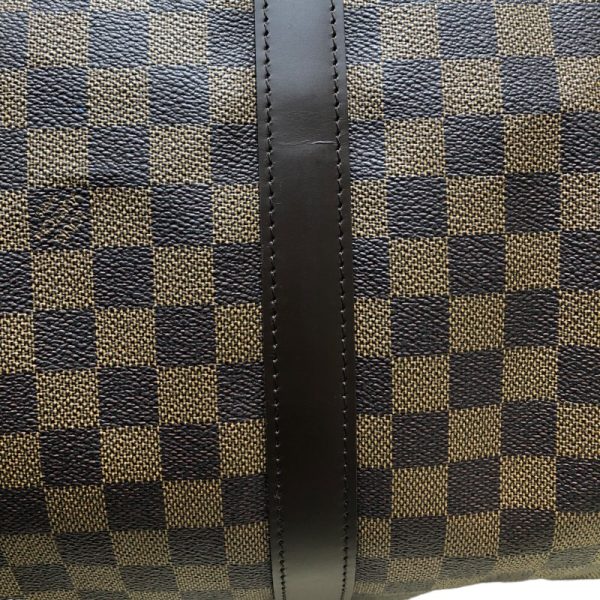 2300039816503 7 LOUIS VUITTON Keepall 50 N41427 Brown Damier Damier Bag