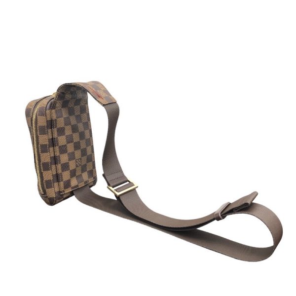 2300039817180 2 LOUIS VUITTON Jeronimos N51994 Brown GD body bag