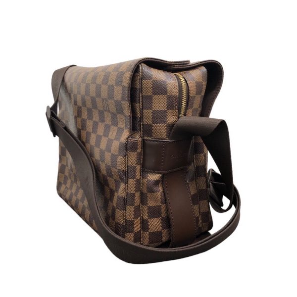 2300039821392 2 LOUIS VUITTON Naviglio N45255 Brown Damier Shoulder Bag