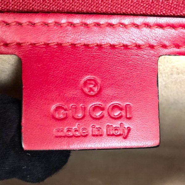 2300039822375 9 GUCCI Sylvie 421882 Hibiscus Red Shoulder Bag