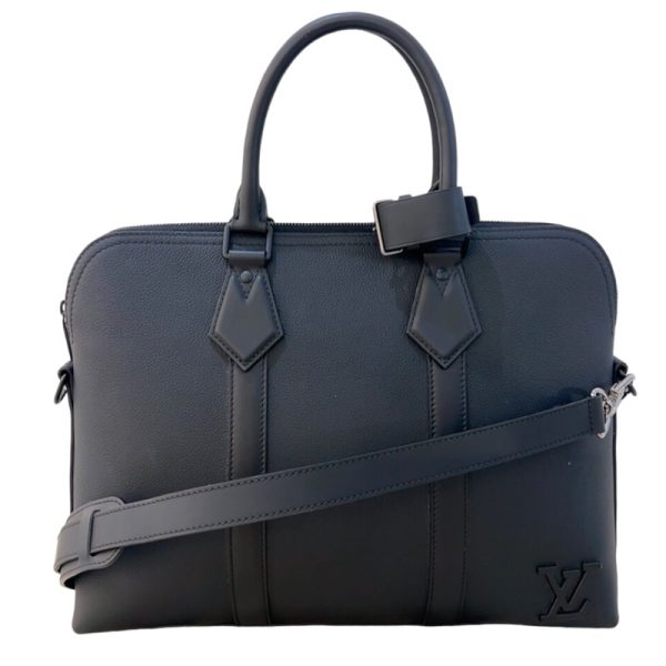 2300039822467 1 LOUIS VUITTON Takeoff Briefcase Black