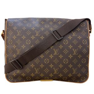 2300039823327 1 LOUIS VUITTON Monogram Danube Shoulder Bag Brown