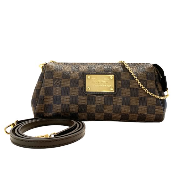 2300039826816 1 LOUIS VUITTON Eva Damier Ebene Shoulder Bag