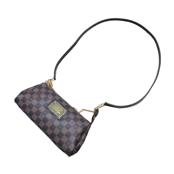 2300039826816 10 LOUIS VUITTON Eva Damier Ebene Shoulder Bag