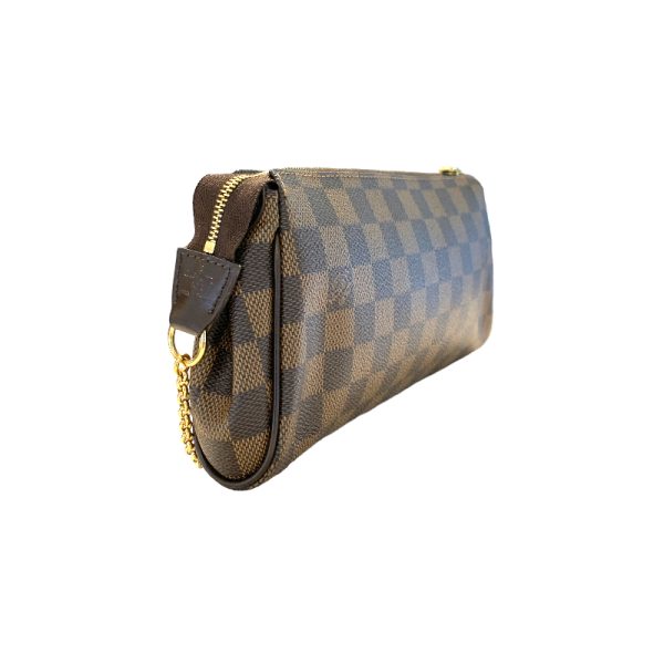 2300039826816 3 LOUIS VUITTON Eva Damier Ebene Shoulder Bag