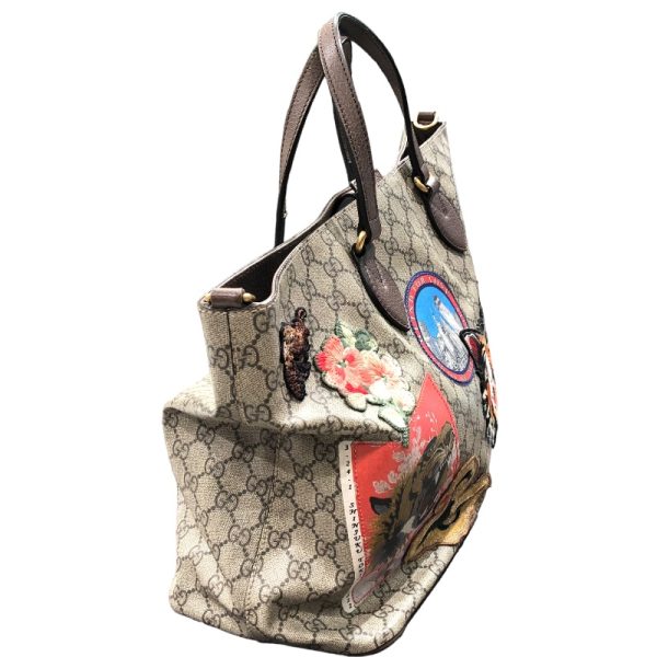 2300039828155 3 GUCCI Courier Tote Bag Soft GG Supreme Tote Bag