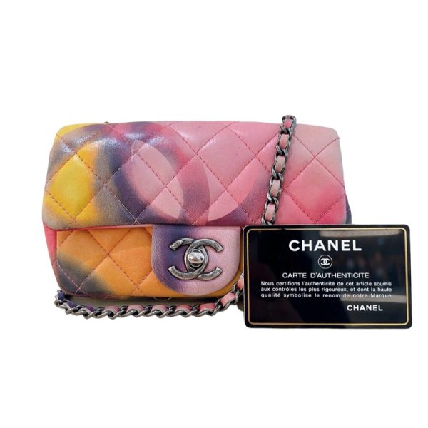 2300039828537 15 CHANEL Mini Matelasse Multicolor Lambskin Shoulder Bag