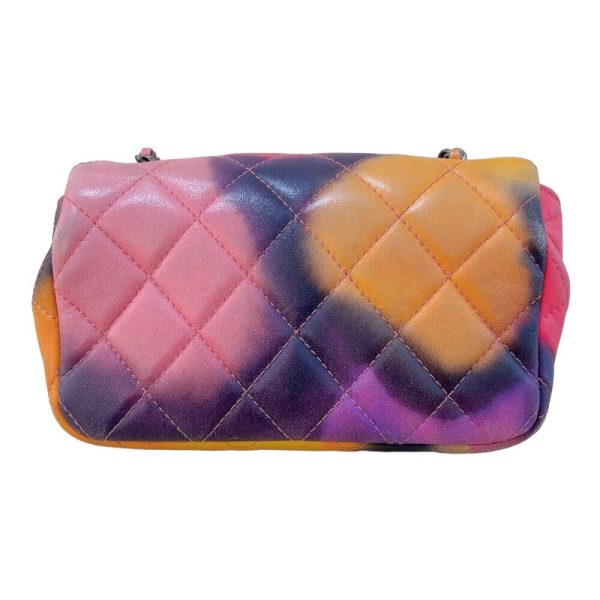 2300039828537 3 CHANEL Mini Matelasse Multicolor Lambskin Shoulder Bag