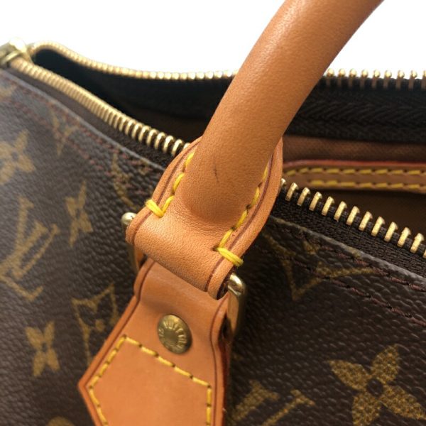 2300039875173 14 LOUIS VUITTON Speedy 35 M41524 Brown Monogram Handbag