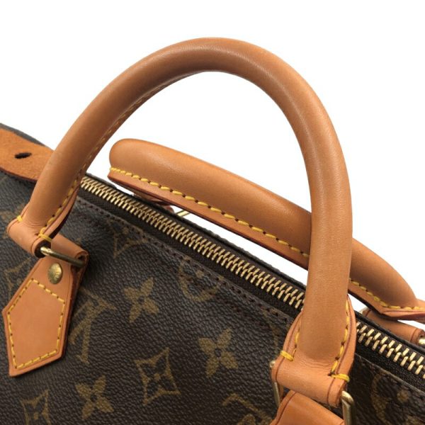 2300039875173 5 LOUIS VUITTON Speedy 35 M41524 Brown Monogram Handbag