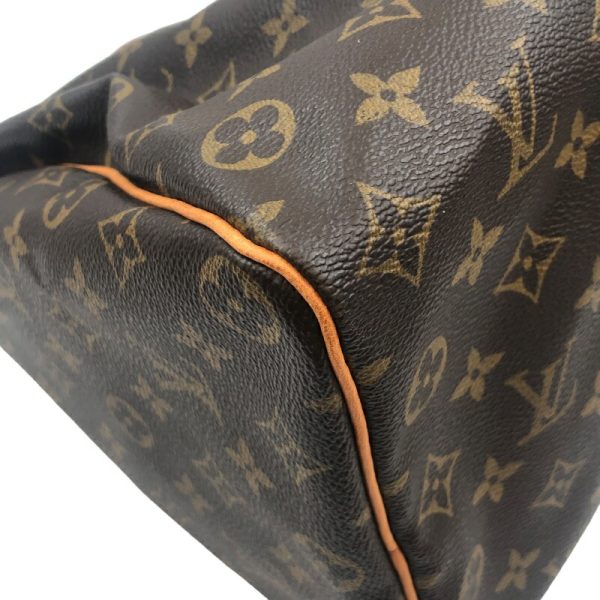 2300039875173 7 LOUIS VUITTON Speedy 35 M41524 Brown Monogram Handbag