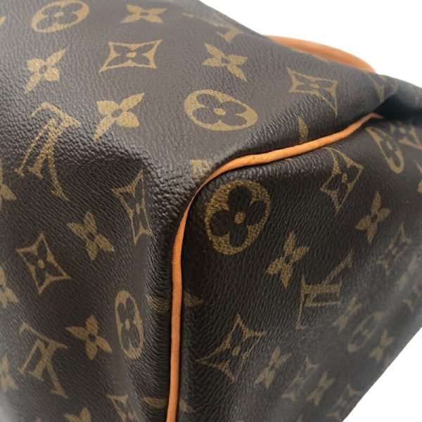 2300039875173 8 LOUIS VUITTON Speedy 35 M41524 Brown Monogram Handbag