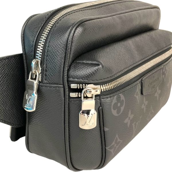 2300039875197 3 LOUIS VUITTON Bum Bag Outdoor Monogram Black Tigerama