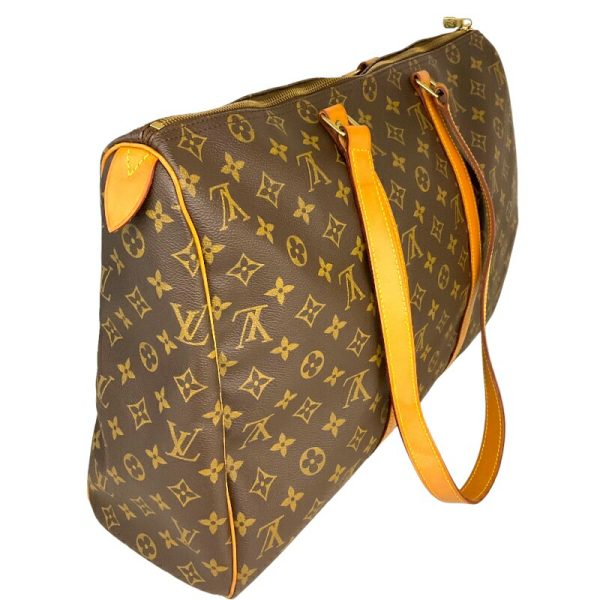 2300039893351 3 LOUIS VUITTON Flannery PM M51115 Brown Monogram Tote Bag