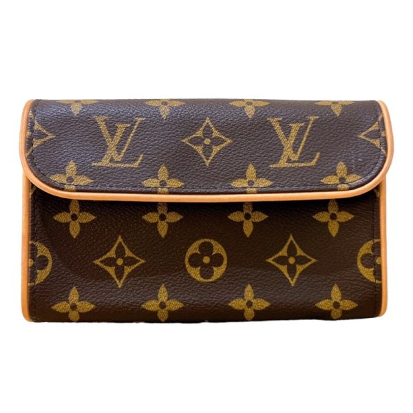 2300039894266 2 LOUIS VUITTON Pochette Florentine M51855 Brown Waist Bag