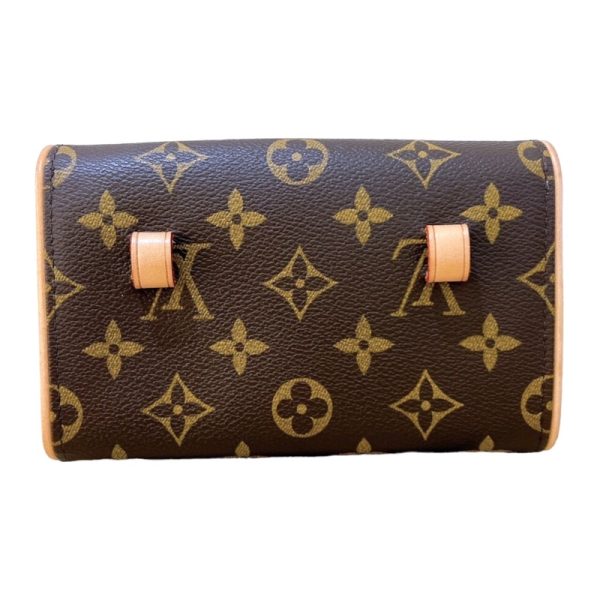 2300039894266 3 LOUIS VUITTON Pochette Florentine M51855 Brown Waist Bag