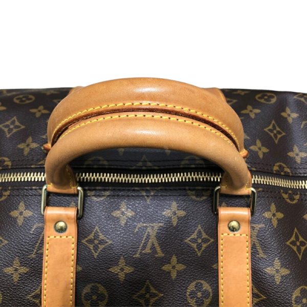 2300039894822 11 LOUIS VUITTON Keepall Bandouliere 55 Monogram Bag