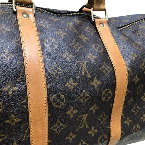 2300039894822 12 LOUIS VUITTON Keepall Bandouliere 55 Monogram Bag