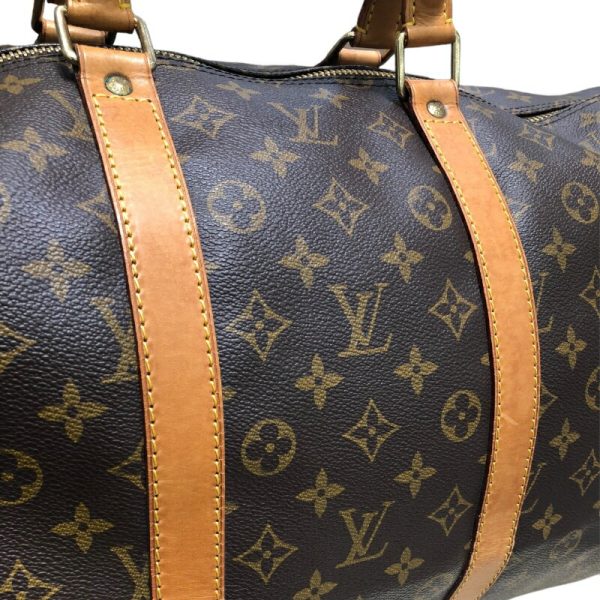 2300039894822 13 LOUIS VUITTON Keepall Bandouliere 55 Monogram Bag