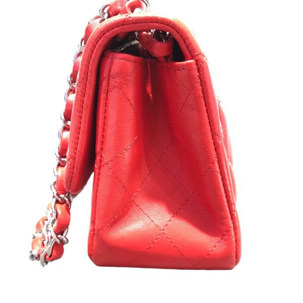 2300039894938 6 CHANEL Mini Matelasse 18 Red Calfskin Shoulder Bag