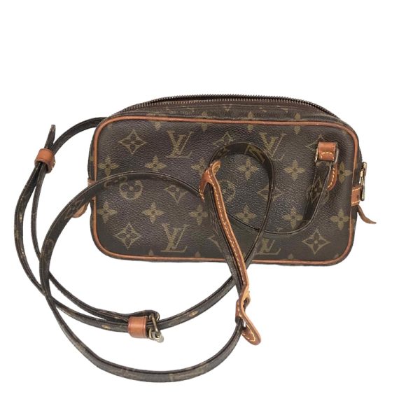 2300039895171 3 LOUIS VUITTON Pochette Marly Bandouliere M51828 Monogram Shoulder Bag