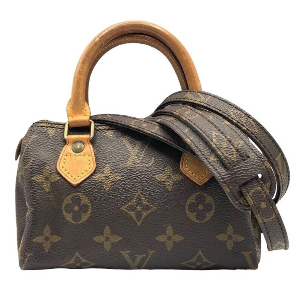 2300039907638 LOUIS VUITTON Mini Speedy M41534 Monogram Shoulder Bag