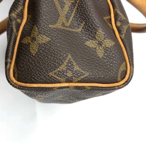 2300039907638 9 LOUIS VUITTON Mini Speedy M41534 Monogram Shoulder Bag