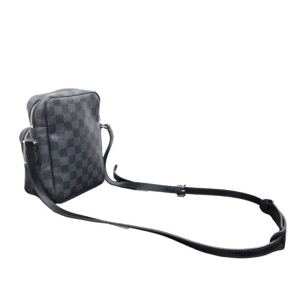 2300040011744 2 LOUIS VUITTON Rem N41446 Graphite Shoulder Bag