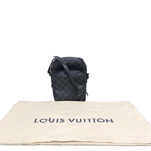 2300040011744 6 LOUIS VUITTON Rem N41446 Graphite Shoulder Bag