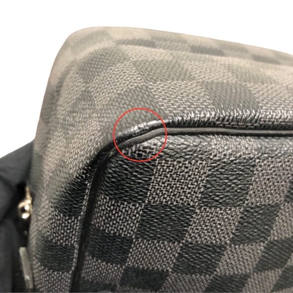 2300040011744 9 LOUIS VUITTON Rem N41446 Graphite Shoulder Bag