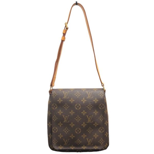 2300040011782 2 LOUIS VUITTON Musette Salsa M51258 Brown Shoulder Bag