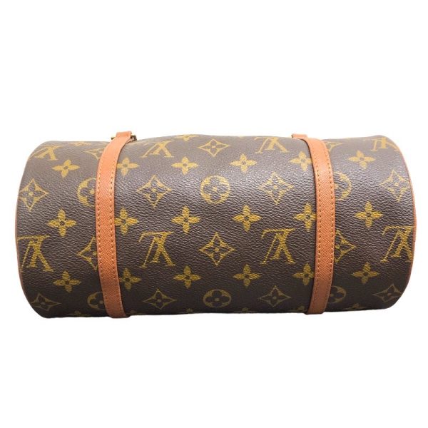 2300040011911 5 LOUIS VUITTON Papillon PM M51365 Brown Monogram Handbag