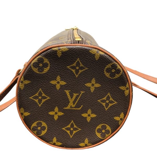 2300040011911 7 LOUIS VUITTON Papillon PM M51365 Brown Monogram Handbag