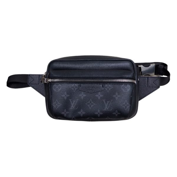 2300040012093 1 LOUIS VUITTON Bum Bag Outdoor Black Tigerama Waist Bag