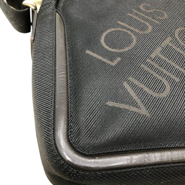 2300040012178 7 LOUIS VUITTON Citadan MM M93223 Black Shoulder Bag