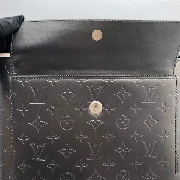 2300040026816 5 LOUIS VUITTON Alston Black Monogram Matte shoulder bag