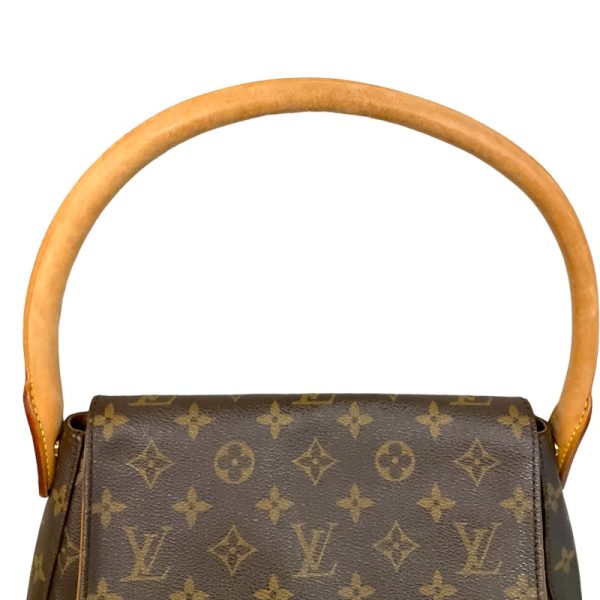 2300040086667 9 LOUIS VUITTON Mini Looping M51147 Monogram Handbag