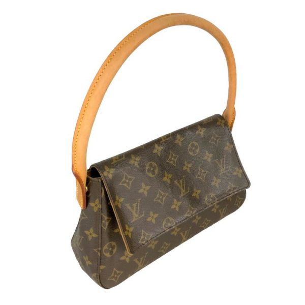 2300040086667 3 LOUIS VUITTON Mini Looping M51147 Monogram Handbag