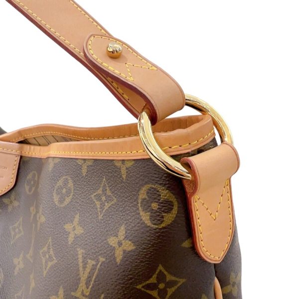 2300040113943 11 LOUIS VUITTON Delightful PM Brown Monogram Tote Bag