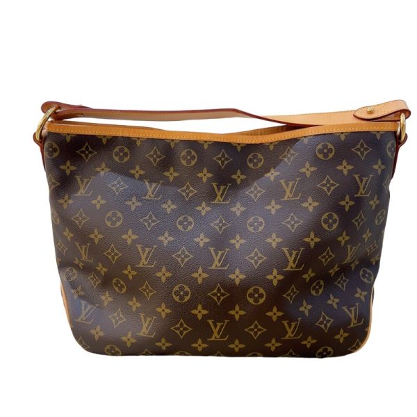 2300040113943 2 LOUIS VUITTON Delightful PM Brown Monogram Tote Bag