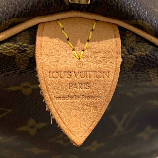 2300040113967 15 LOUIS VUITTON Speedy 30 M41526 Brown Monogram Bag