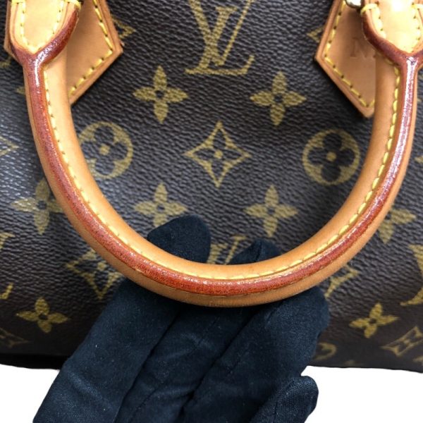 2300040125069 17 LOUIS VUITTON Speedy 25 M41528 Brown Monogram Handbag