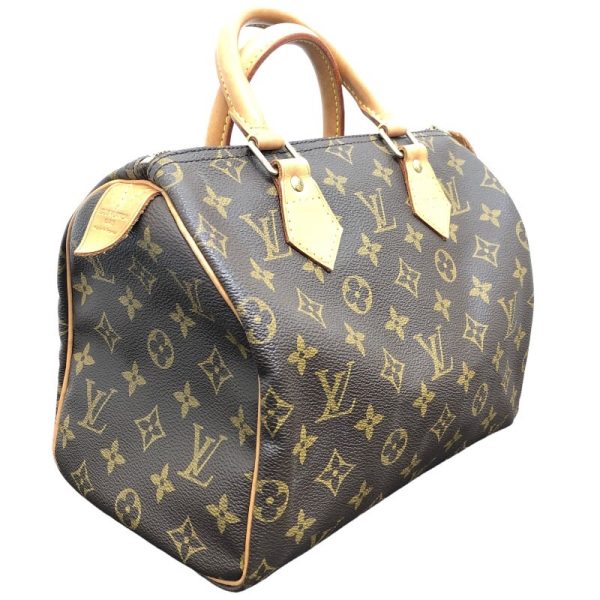 2300040125069 2 LOUIS VUITTON Speedy 25 M41528 Brown Monogram Handbag