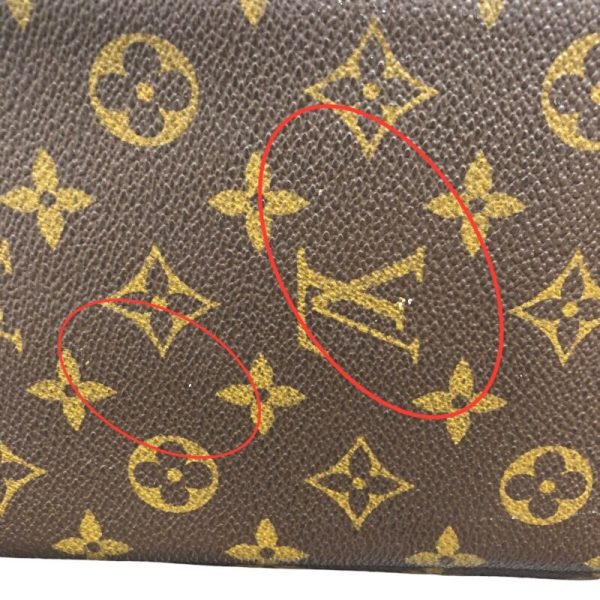 2300040154885 18 LOUIS VUITTON Deauville M47270 Brown Handbag