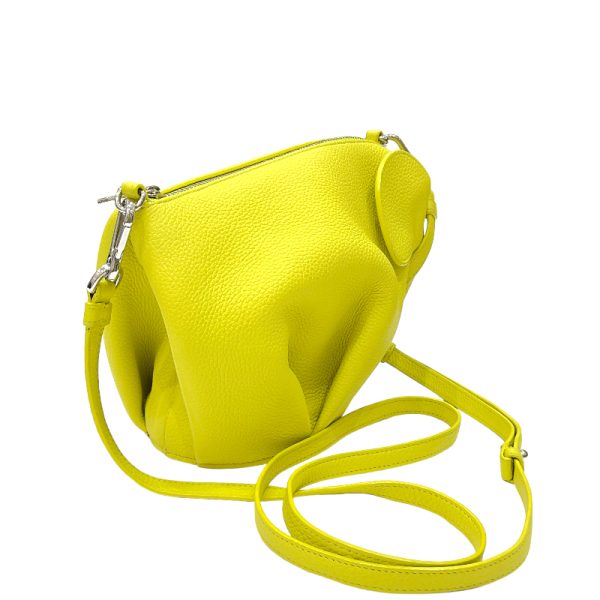 2300040314395 4 LOEWE Elephant Bag Small Lime Calf Shoulder Bag