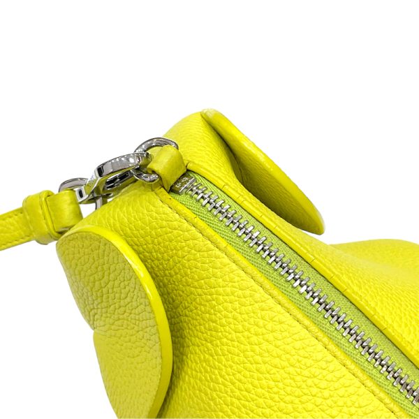 2300040314395 8 LOEWE Elephant Bag Small Lime Calf Shoulder Bag