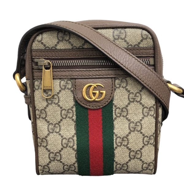 2300040345542 1 GUCCI Ophidia GG Beige GG Supreme Shoulder Bag