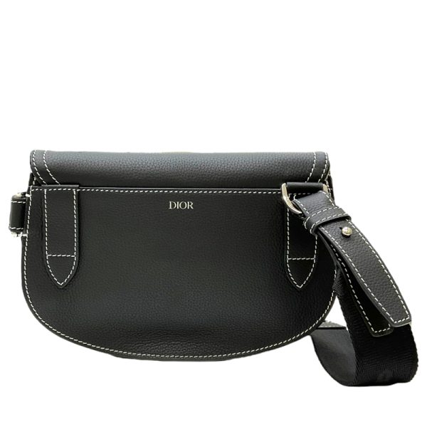 2300040394441 2 Christian Dior Saddle Shoulder Bag Black Shoulder Bag