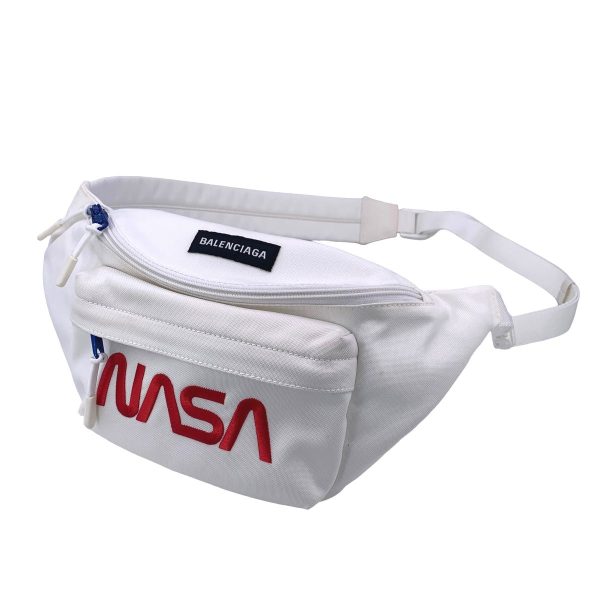 23022380 01 BALENCIAGA NASA Body Bag Waist Pouch Bag