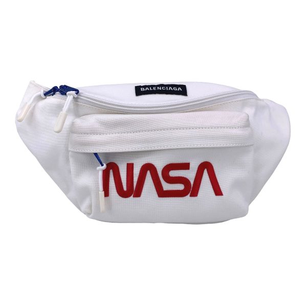 23022380 02 BALENCIAGA NASA Body Bag Waist Pouch Bag